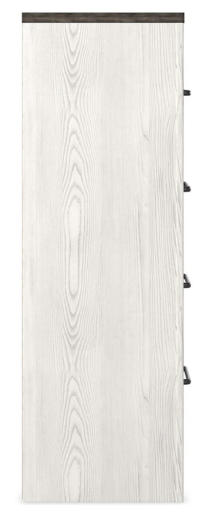 Gerridan - Four Drawer Chest - White / Gray - Image 2