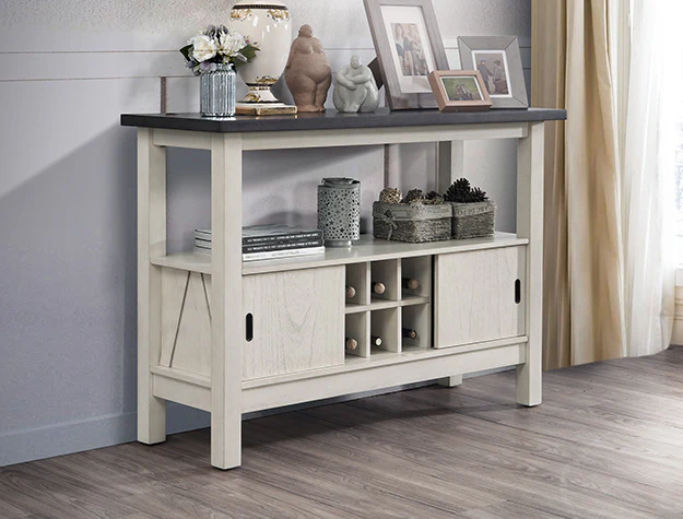 Maribelle Server Chalk Warm Grey - Image 1
