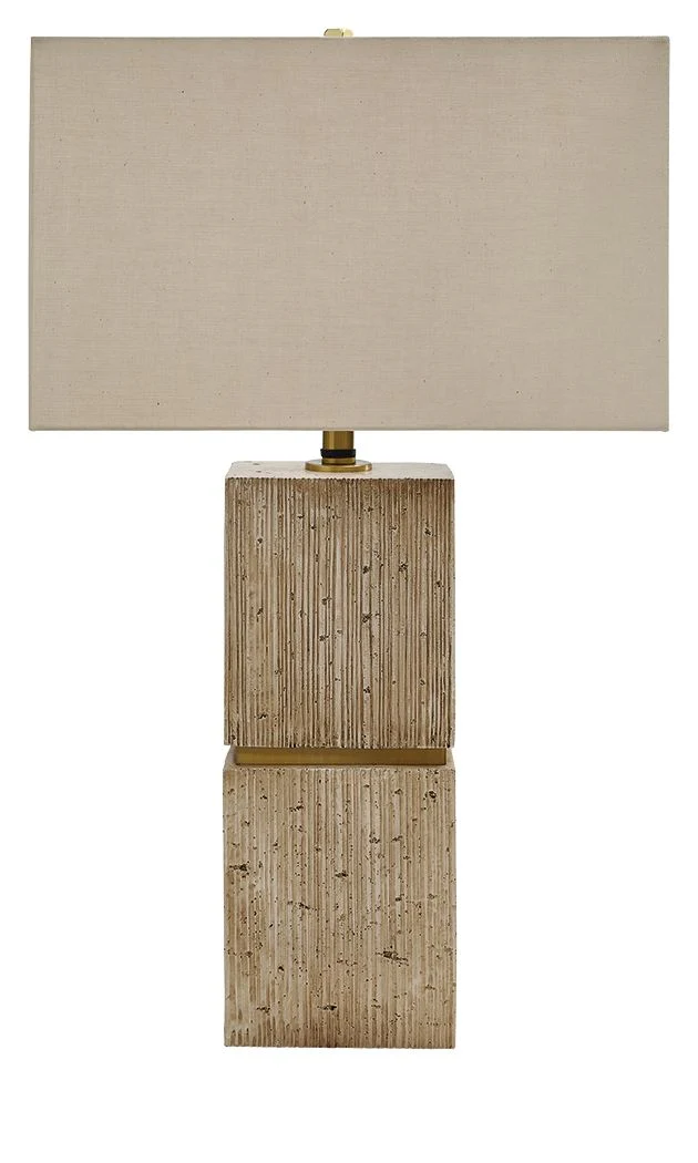 Laddner – Poly Table Lamp – Beige