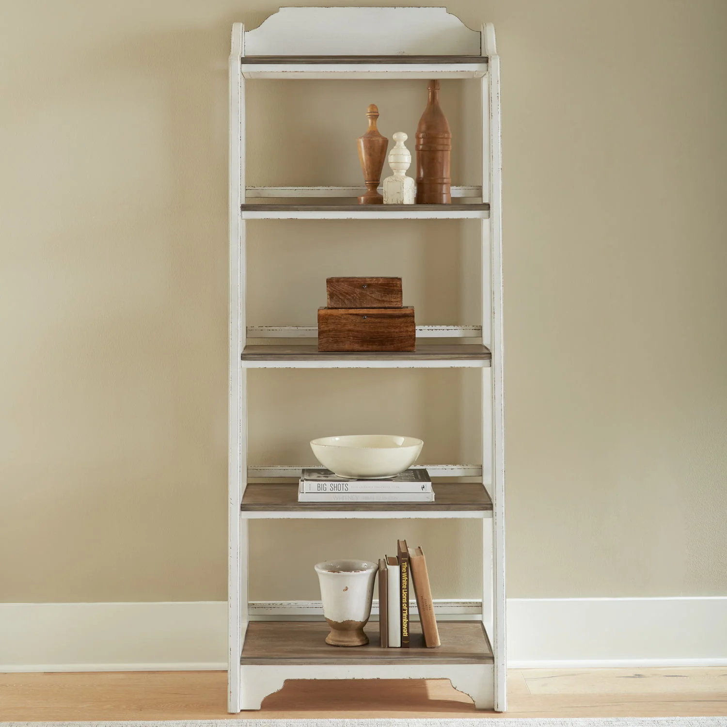 Magnolia Manor - Leaning Pier Bookcase - Image 1