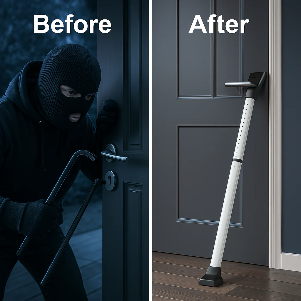 Door Adjustable Heavy-Duty Security Bar - Image 3