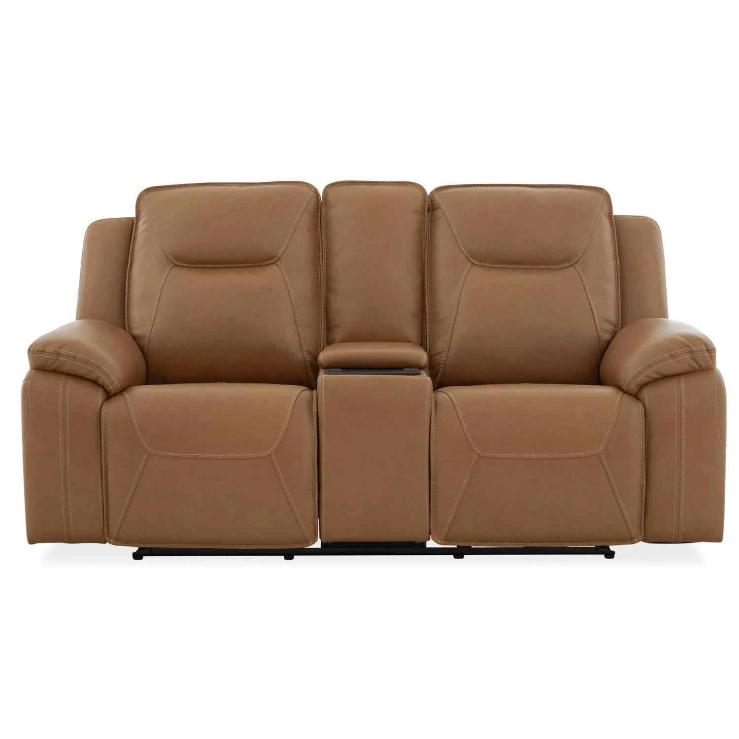 Callihan - Loveseat With Console P3 & ZW - York Butternut - Image 2