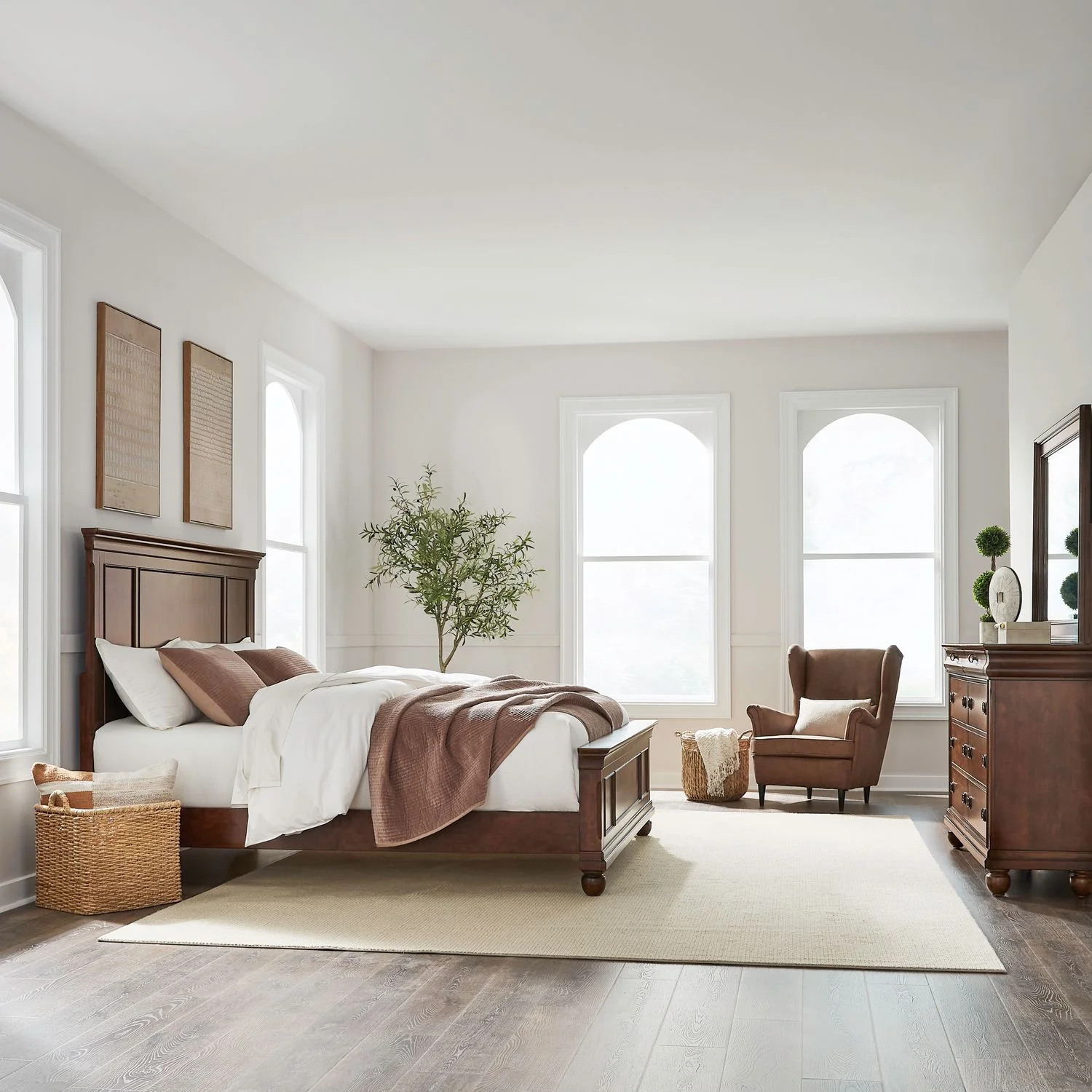 Rustic Traditions - Panel Bedroom Set - Image 1