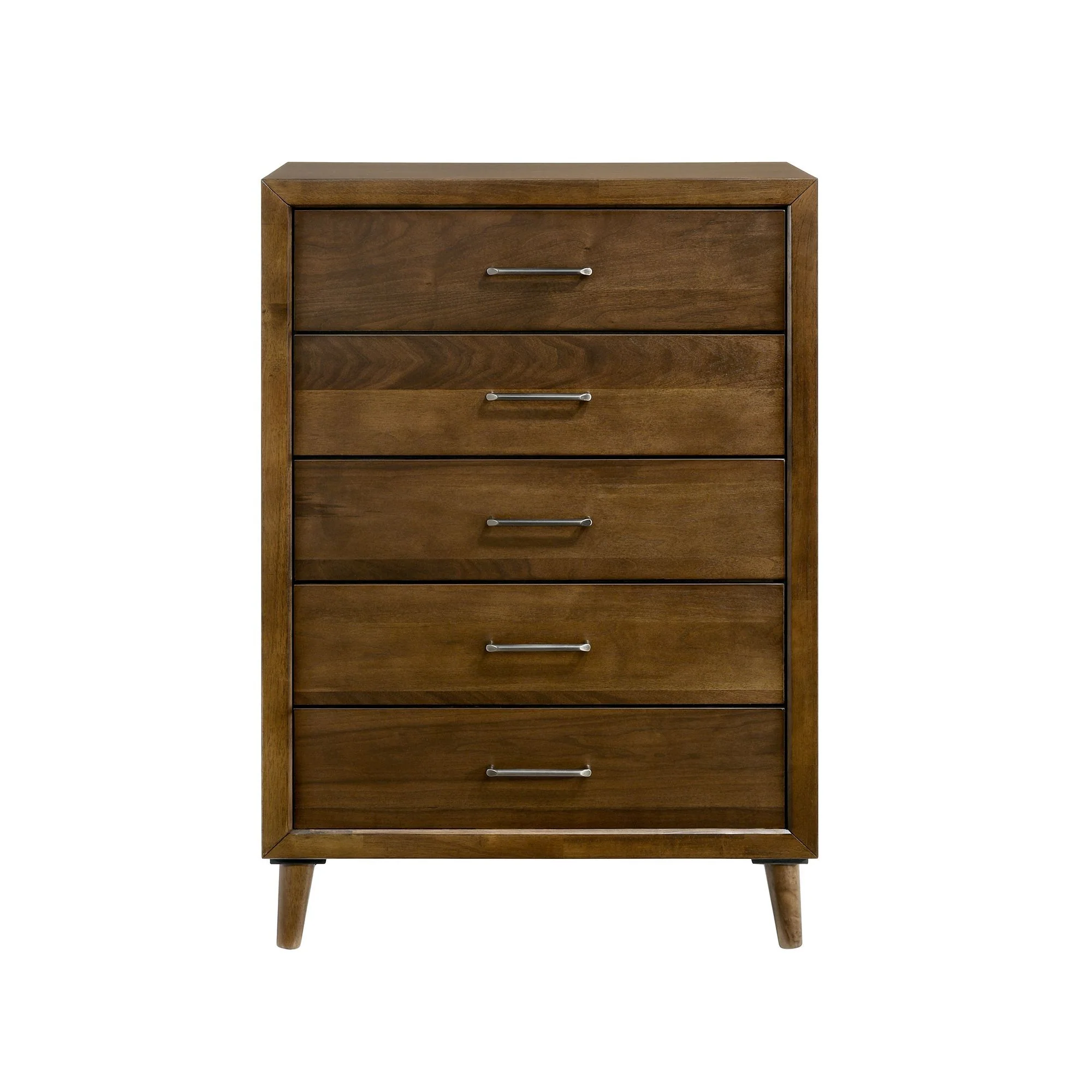Malibu - 5-Drawer Chest - Walnut - Image 2