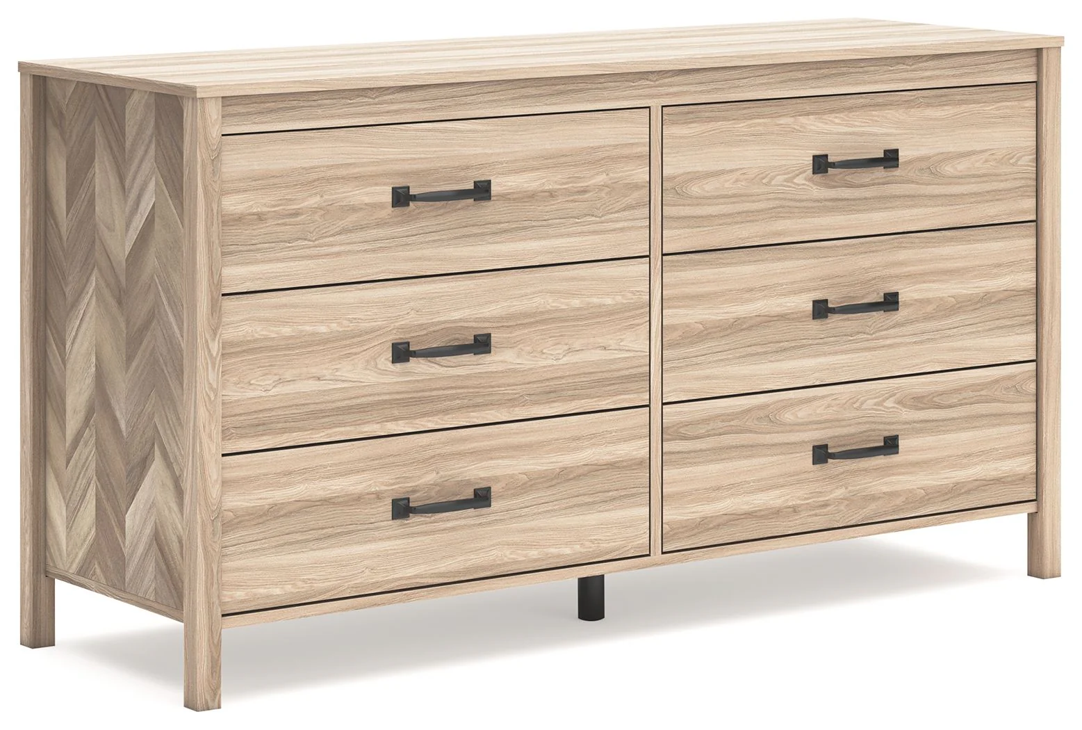 Battelle - Six Drawer Dresser - Tan - Image 1