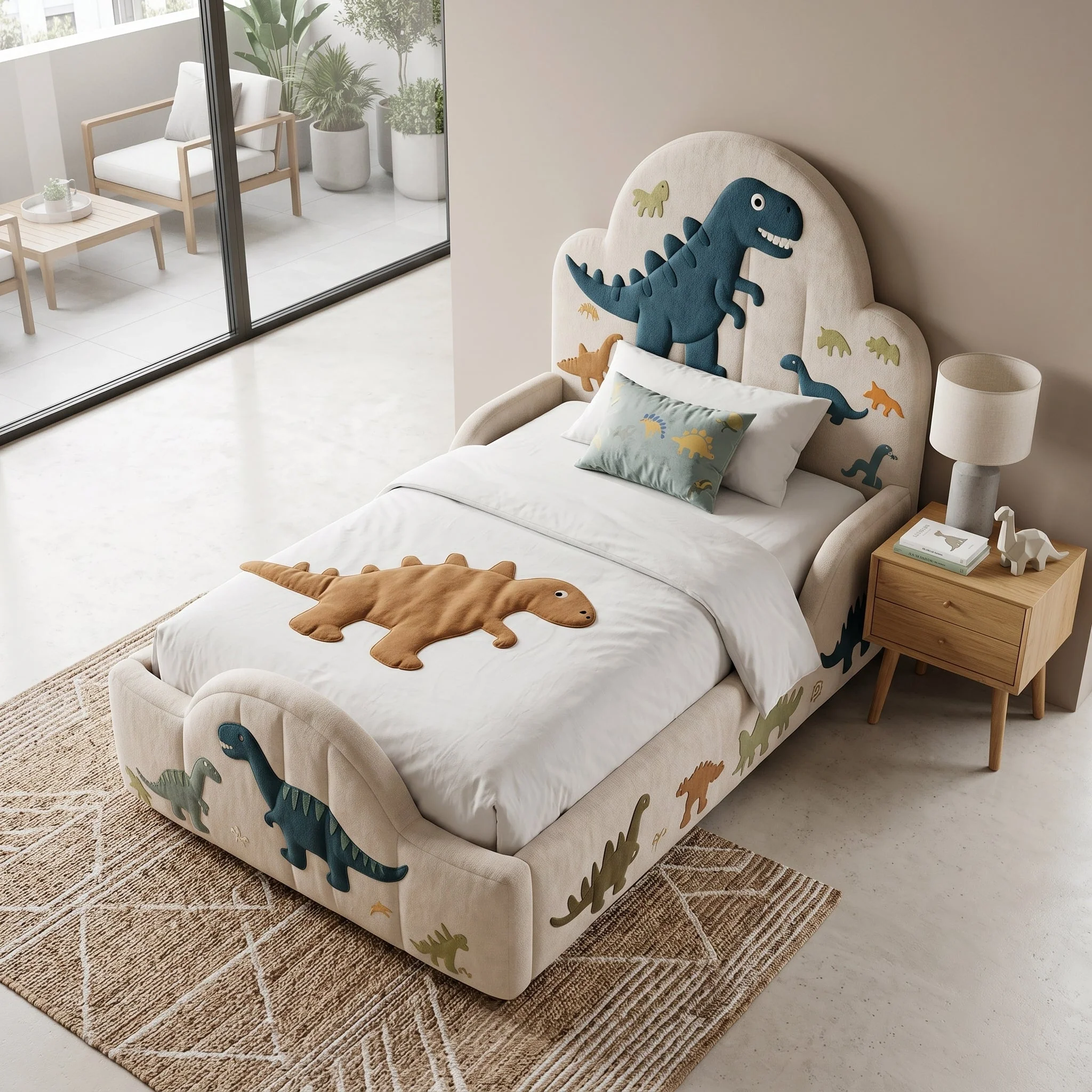 Dinosaur Kingdom Kids Bunkbed - Image 1