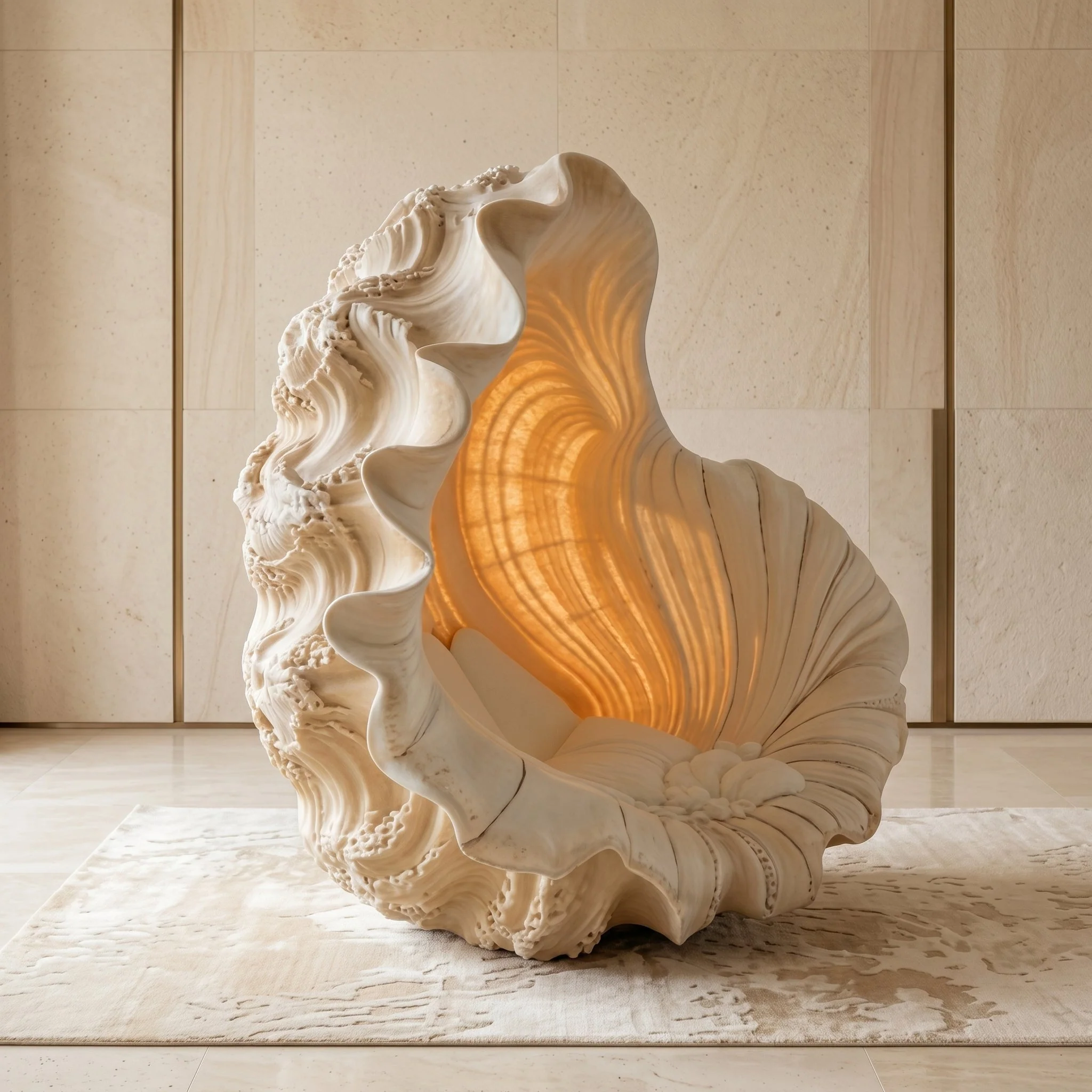 Mermaid Sea Shell Lounger Chair - Image 1