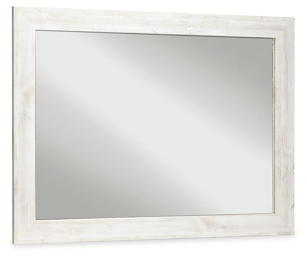 Paxberry - Bedroom Accent Mirror - Whitewash - Image 1