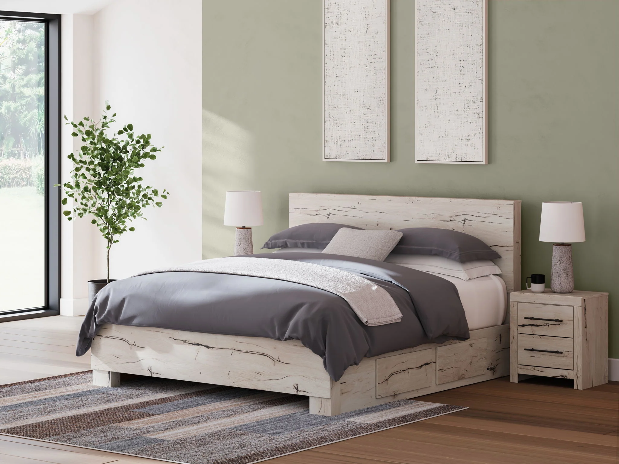 Lawroy - Panel Bed With Storage - Image 3