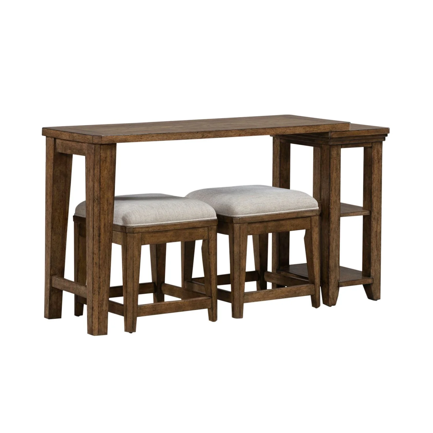 Carolina Park - 3 Piece Console Set - Amber Brown - Image 3