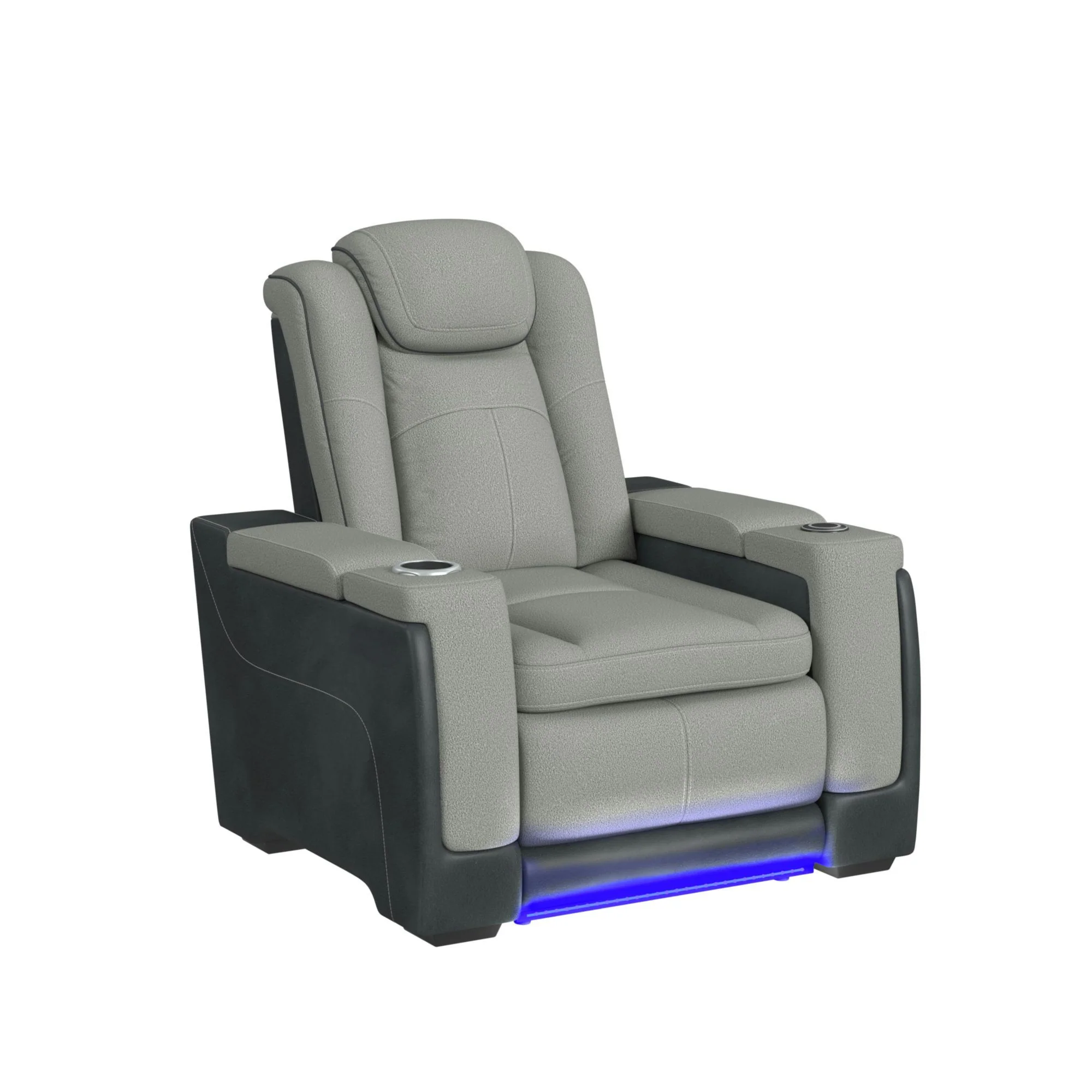 Lantana - Power Motion Recliner With Power Headrest, LED , Wireless Charger And Cup Holder - Image 2