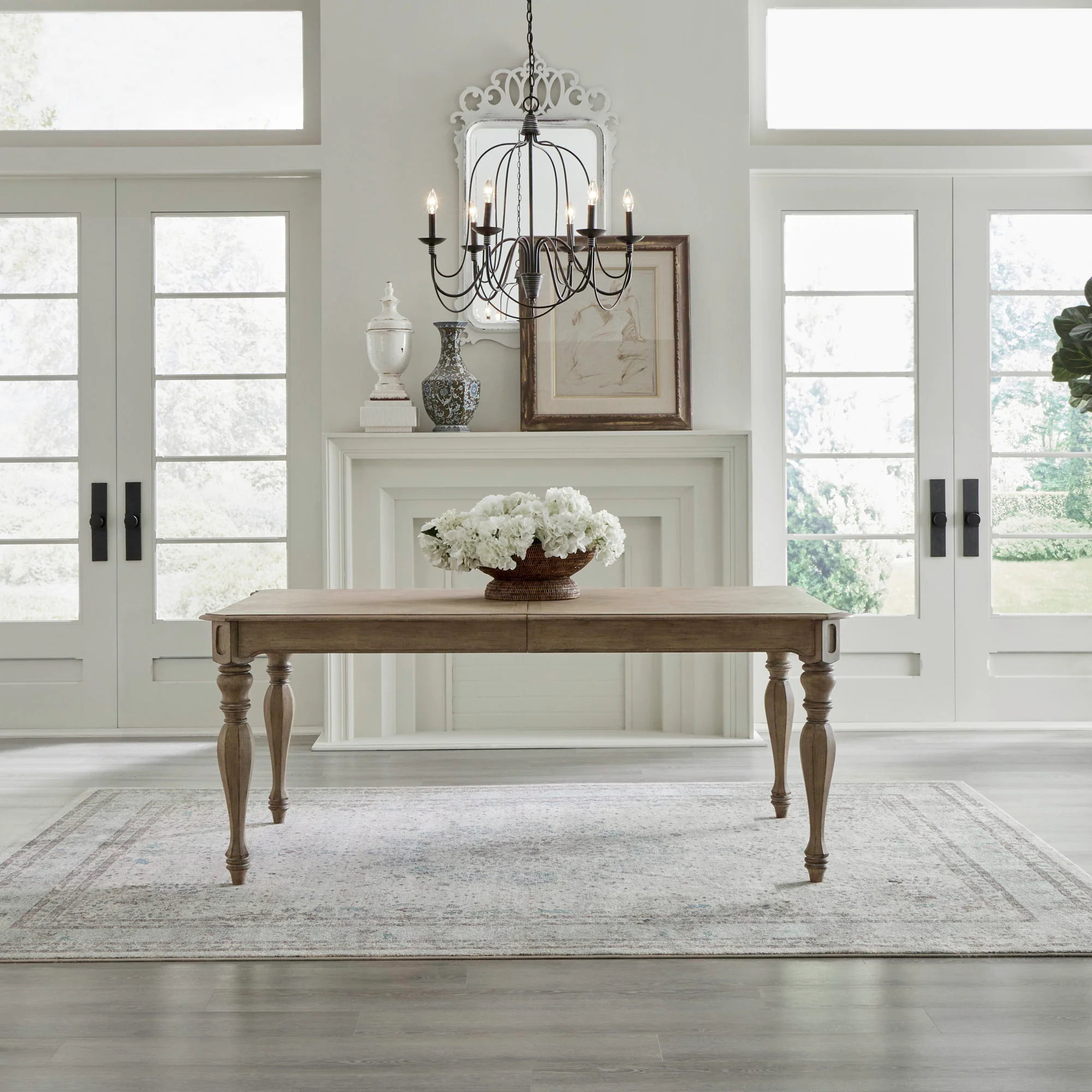 Magnolia Manor - Rectangular Leg Table - Image 3