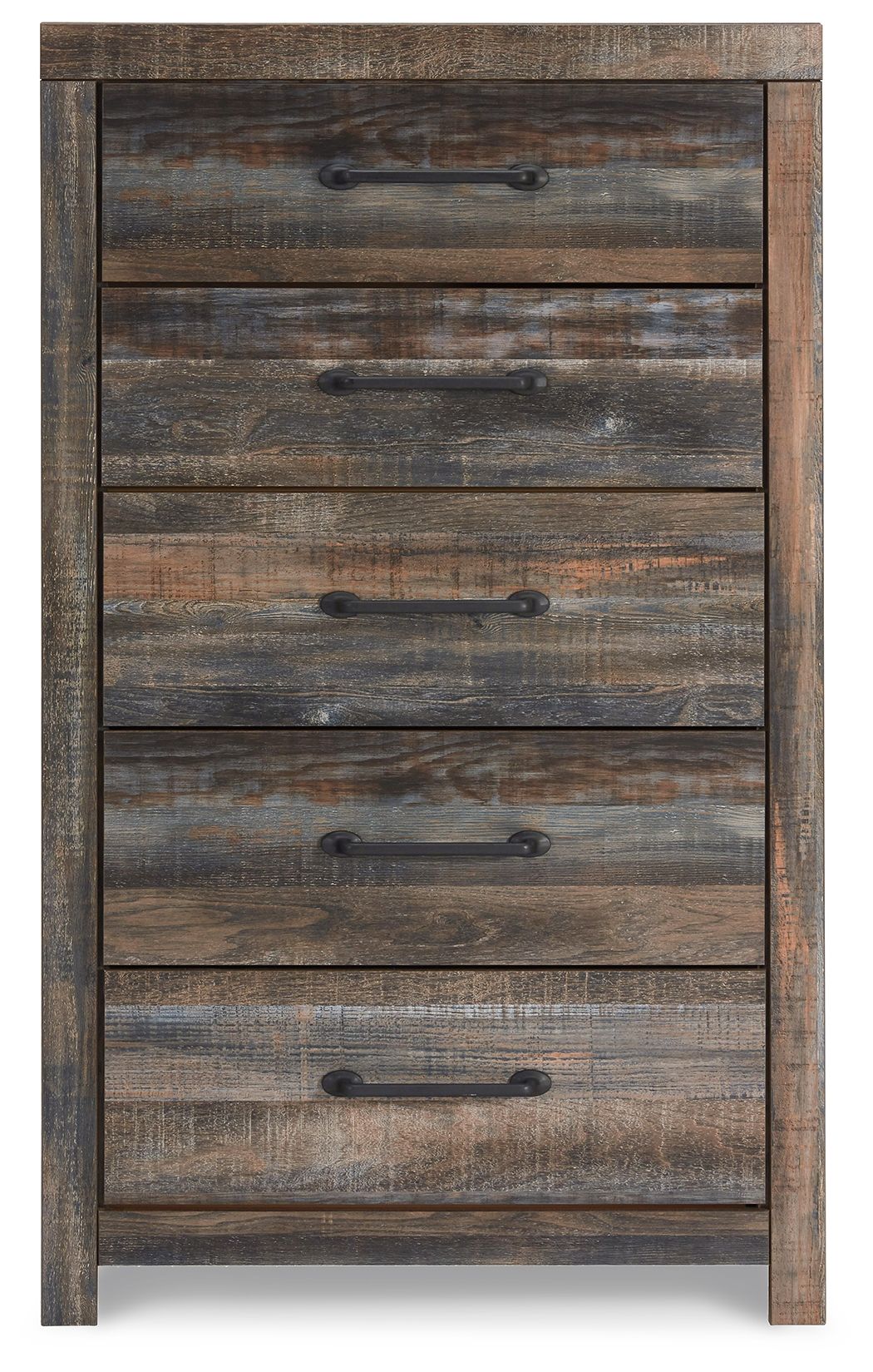 Drystan - Five Drawer Chest - Brown / Beige - Image 2