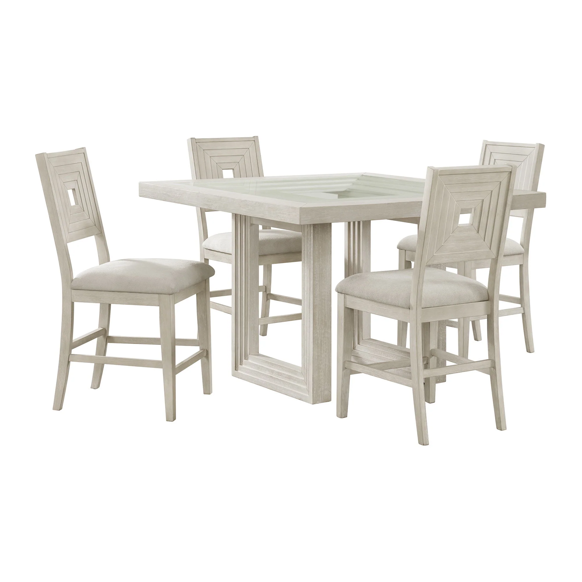 Avalanche – Square Counter Height Dining Set