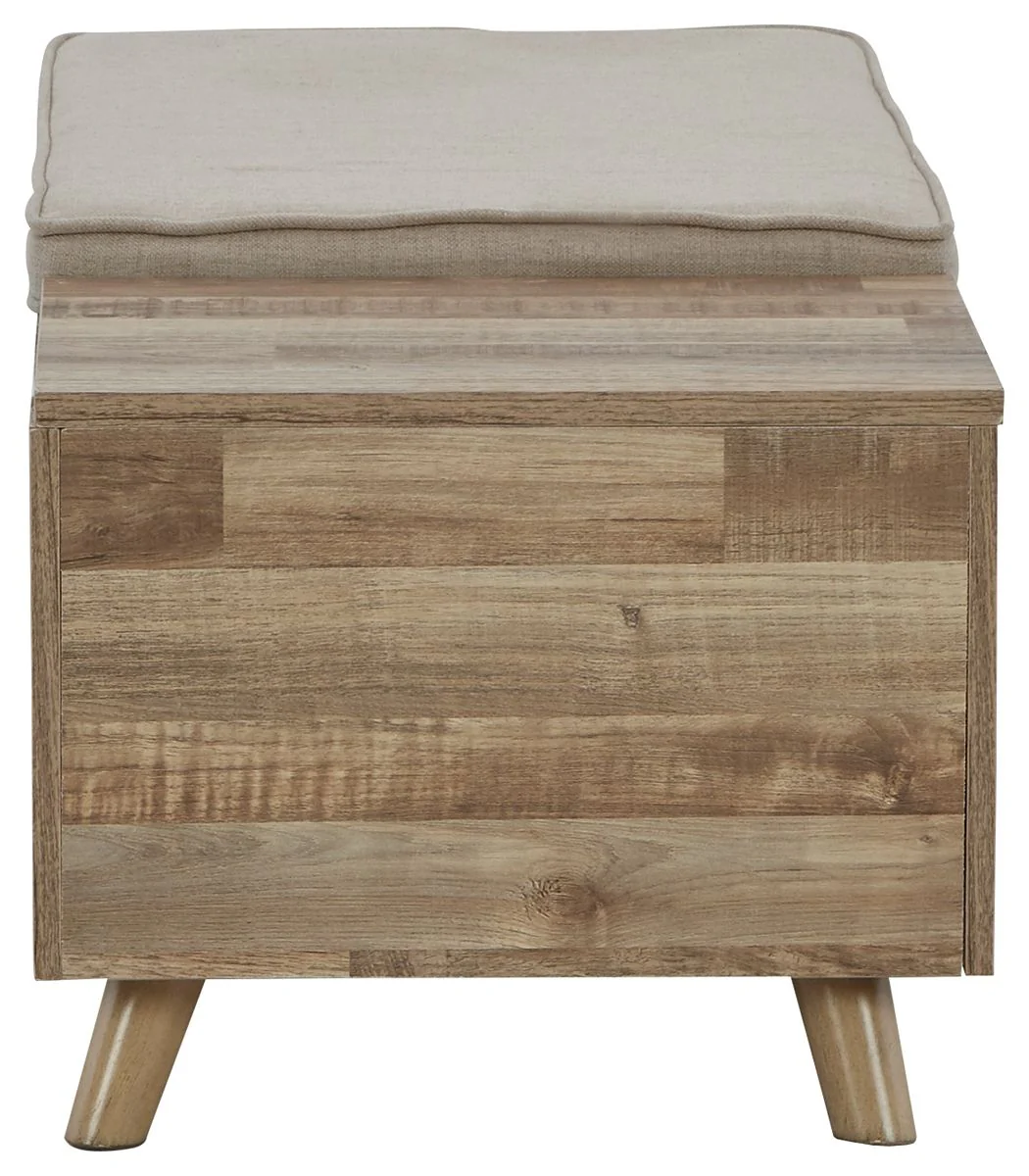 Gerdanet - Storage Bench - Beige - Image 2