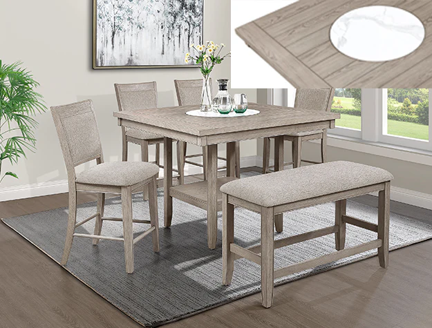 Fulton Counter Dining – Marble Lzssn