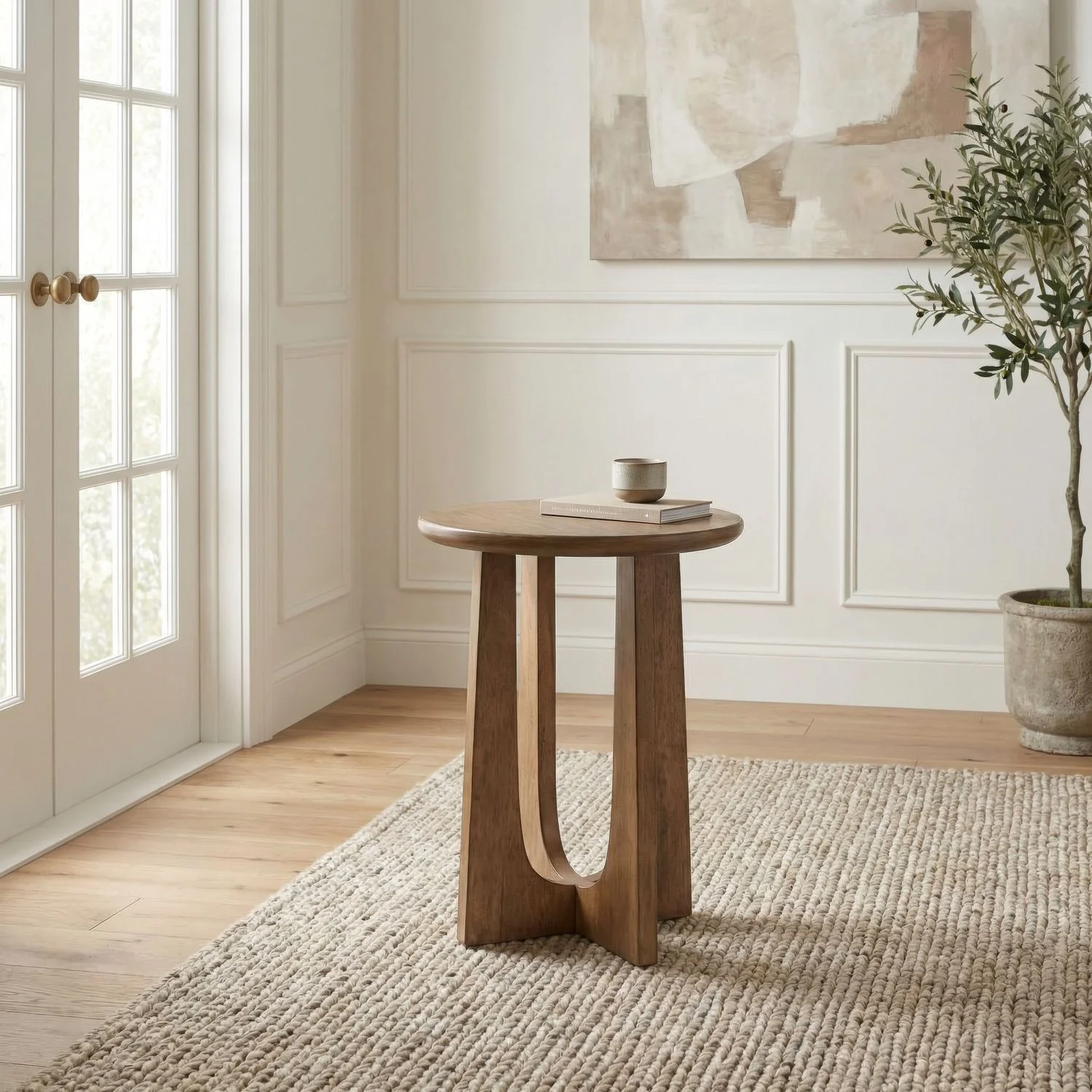 Bexley – Chairside Table – Tuscan Brown