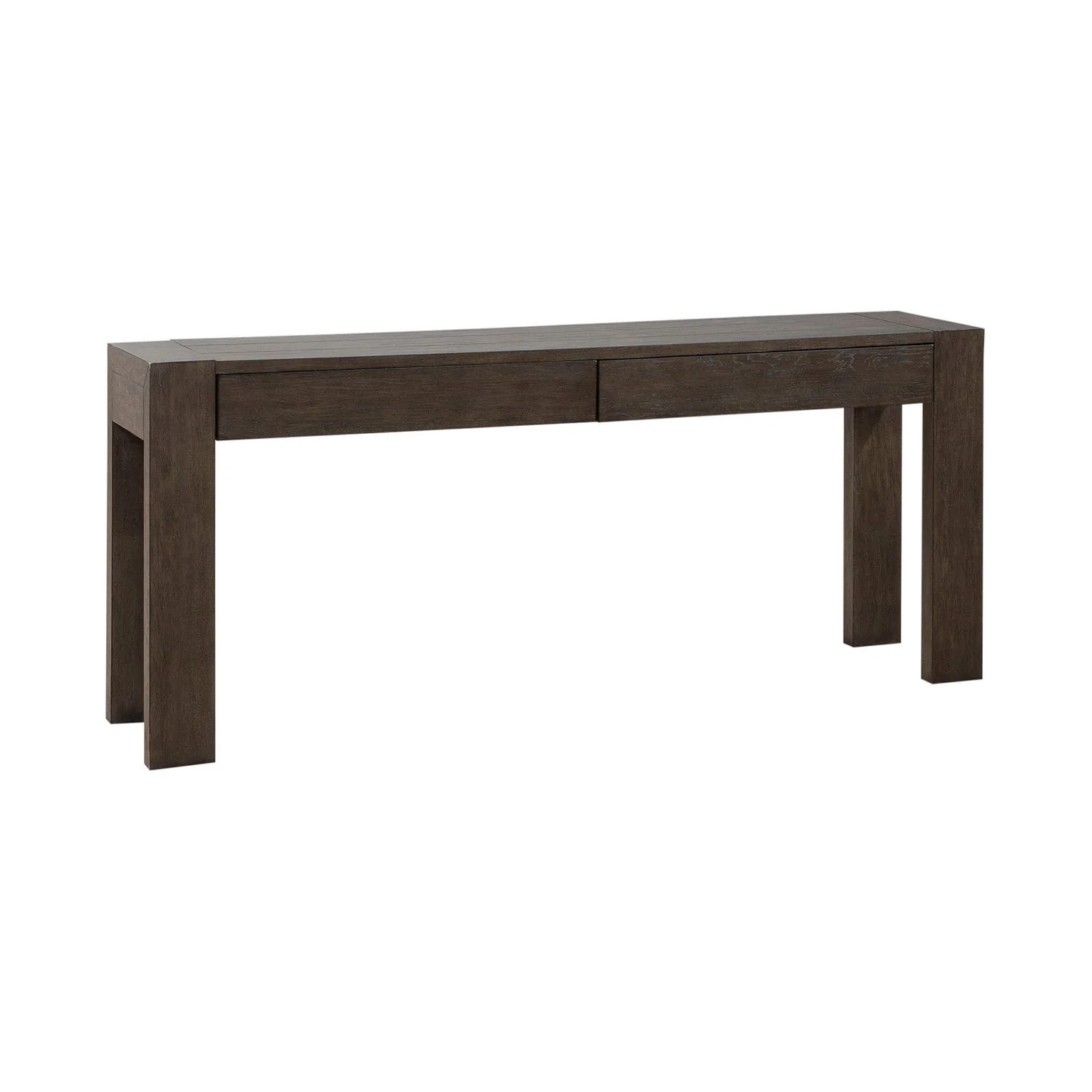 Cascade Falls - Accent Console Table - Satin Espresso - Image 3