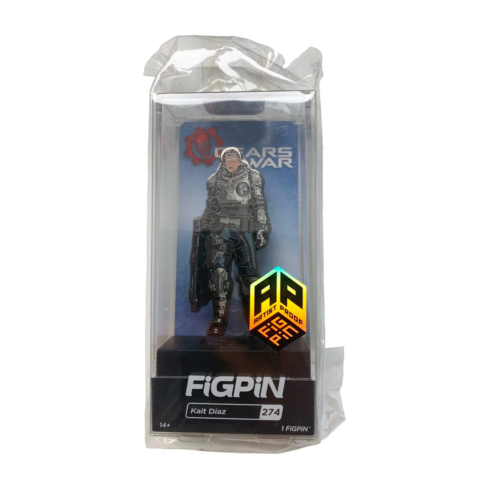 FiGPiN AP Artist Proof Gears of War Kait Diaz 274 Collectible Enamel Pin - Image 2