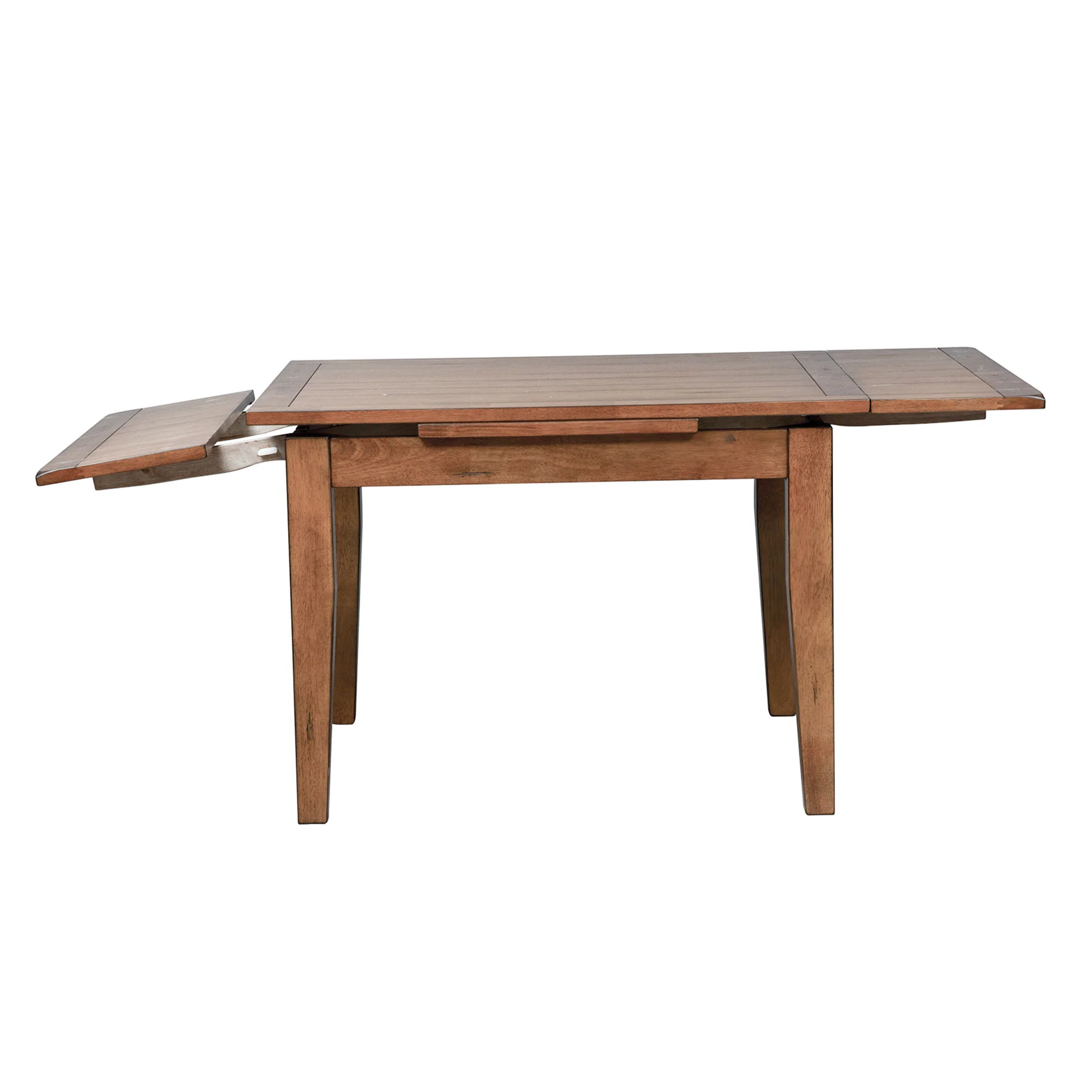 Treasures - Retractable Leg Table - Rustic Oak - Image 2