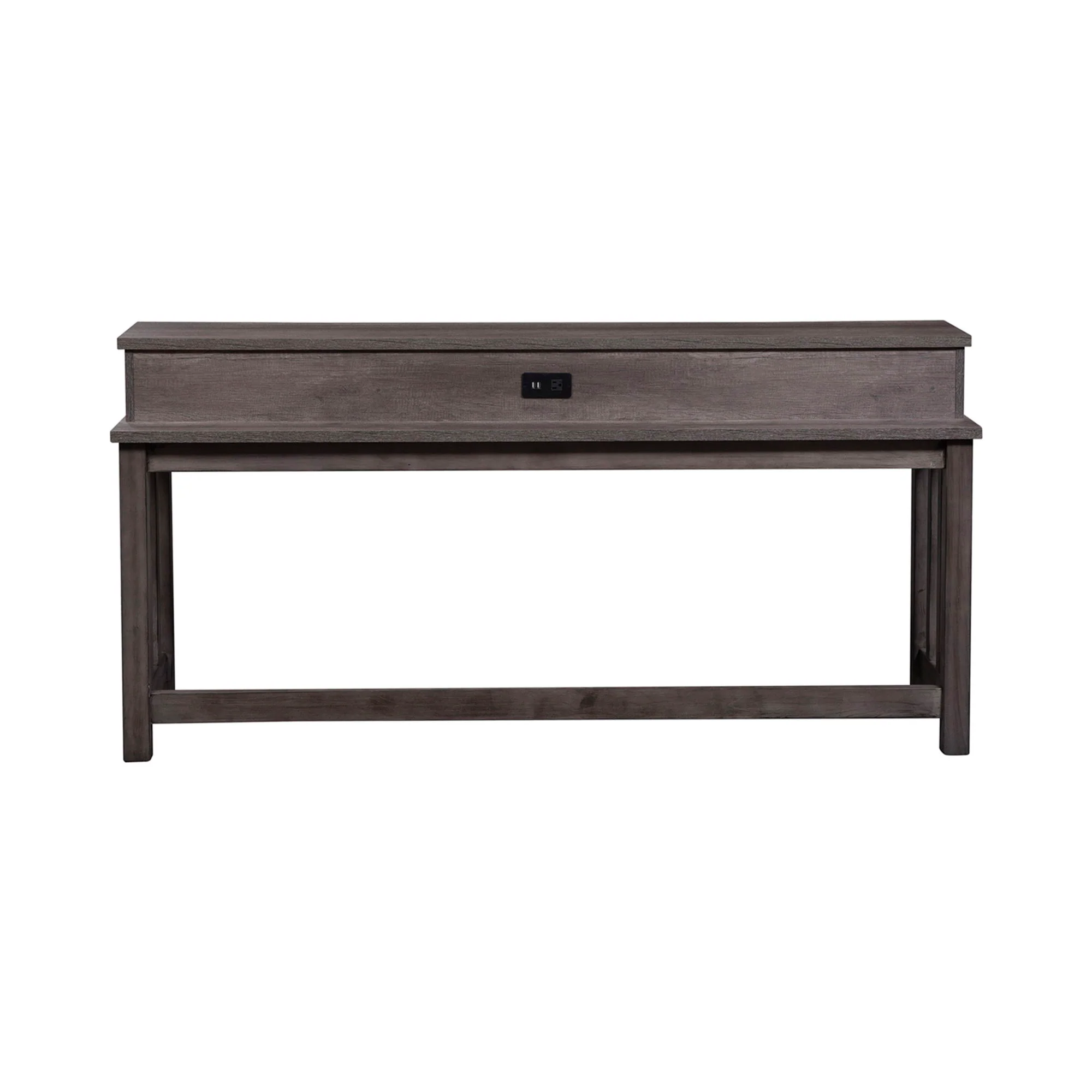 Tanners Creek - Console Bar Table - Dark Gray - Image 2
