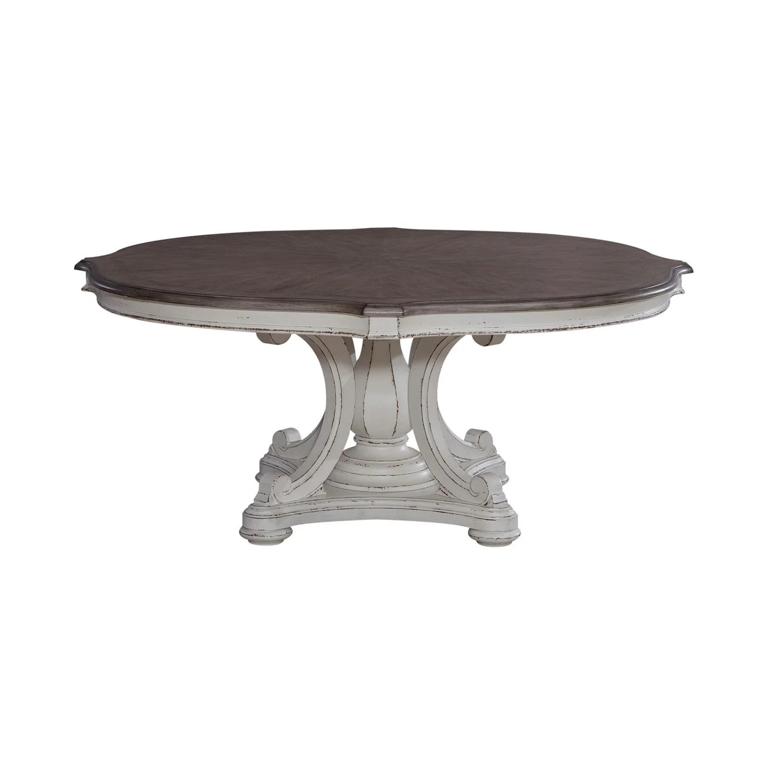 Magnolia Manor - Round Table - Antique White - Image 2