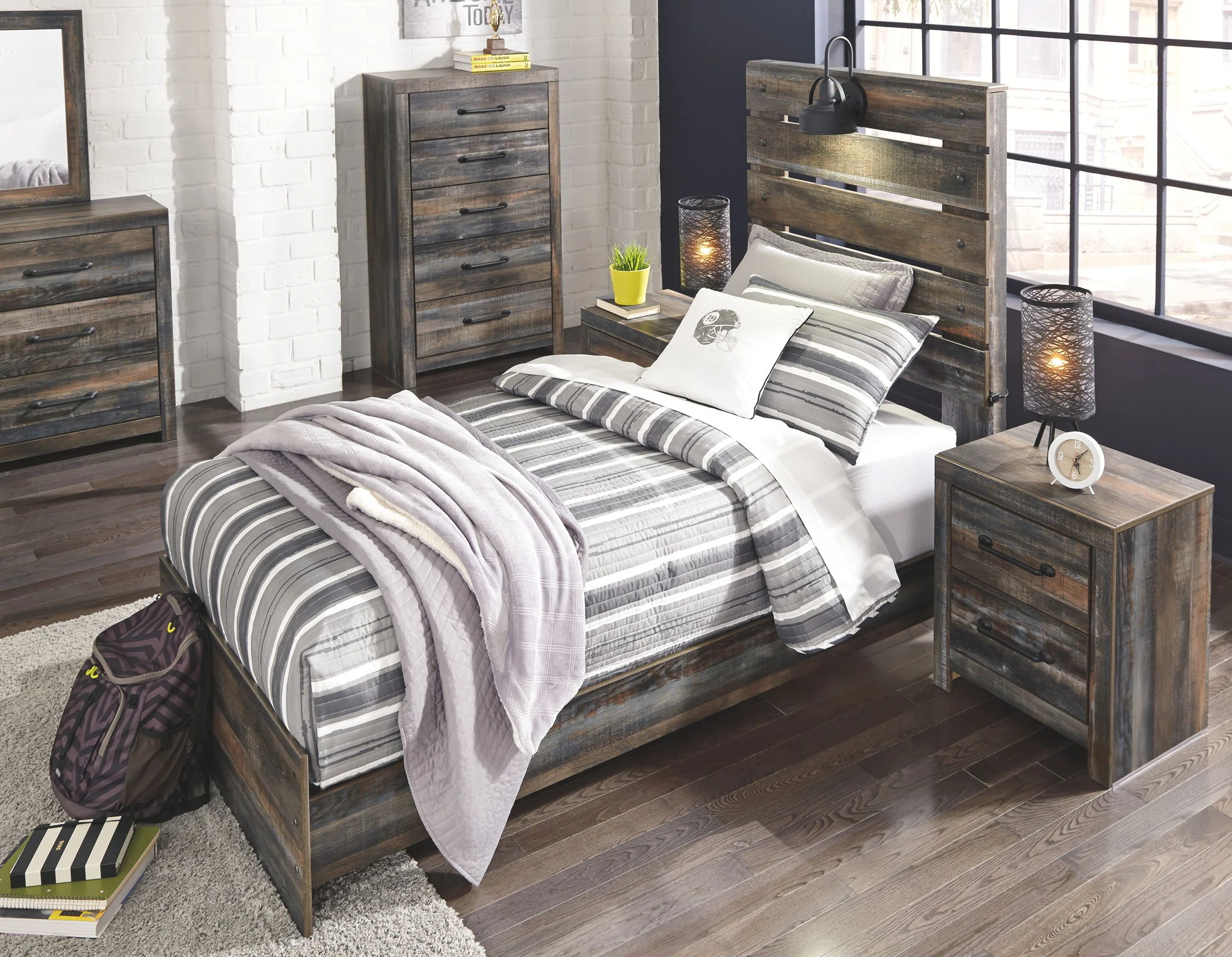 Drystan - Youth Panel Bedroom Set - Image 3