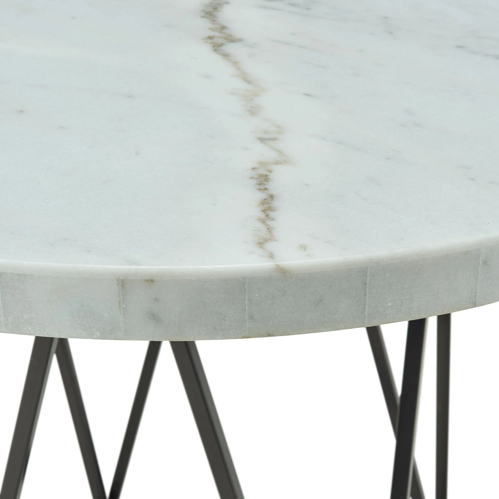 Riko - Round Counter Height Dining Table - White - Image 3