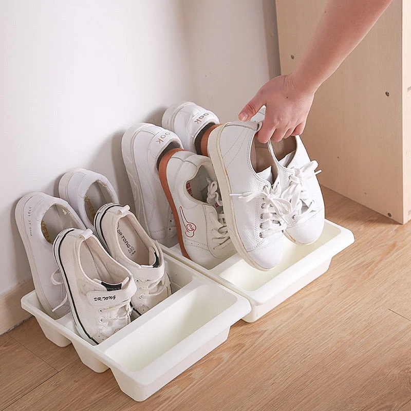 Simple Easy Storage Modern Shoe Rack - Image 2
