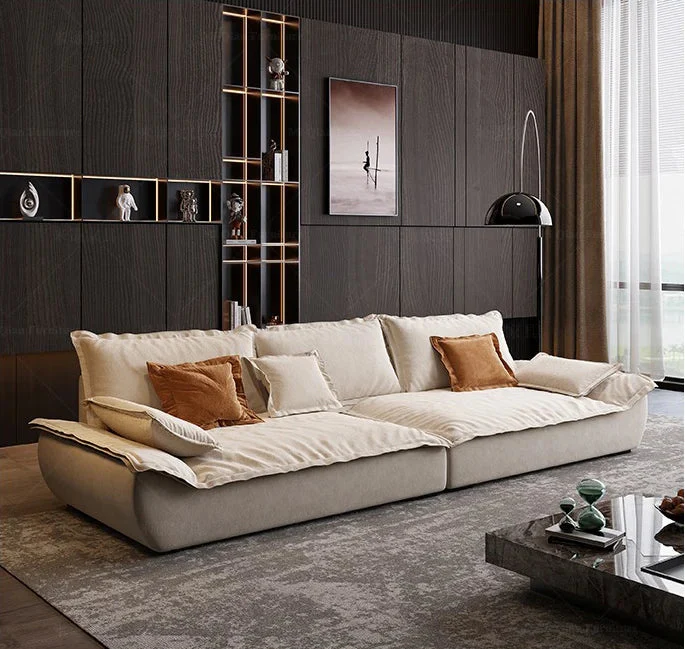 Ultra-Wide Italian Design Adjustable Backrest Sofa - Image 1