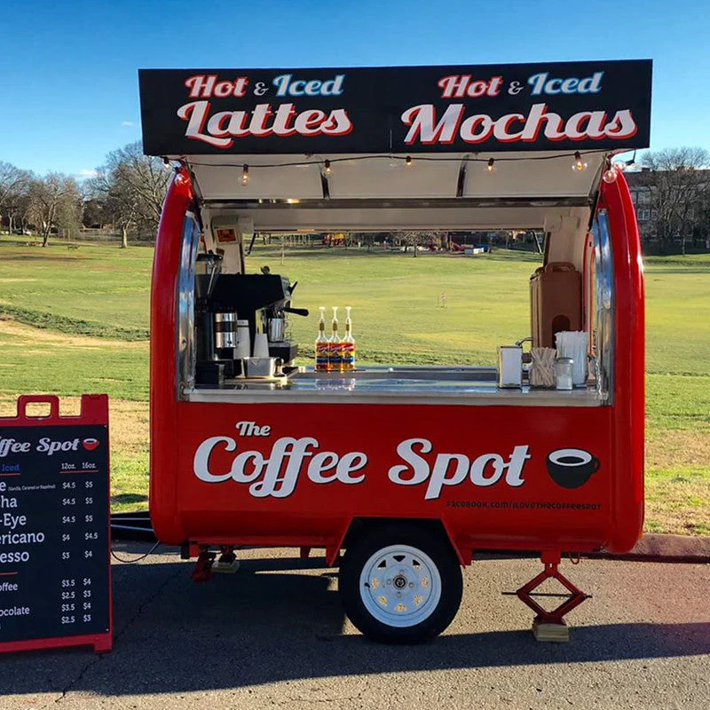 Coffee Caravan Mobile Food Trailer - Image 1