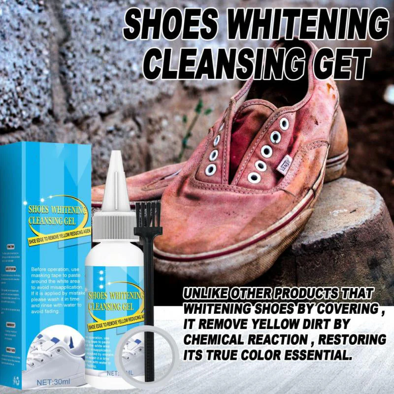 Shoe Whitening Cleaner Gel Brush - Image 2