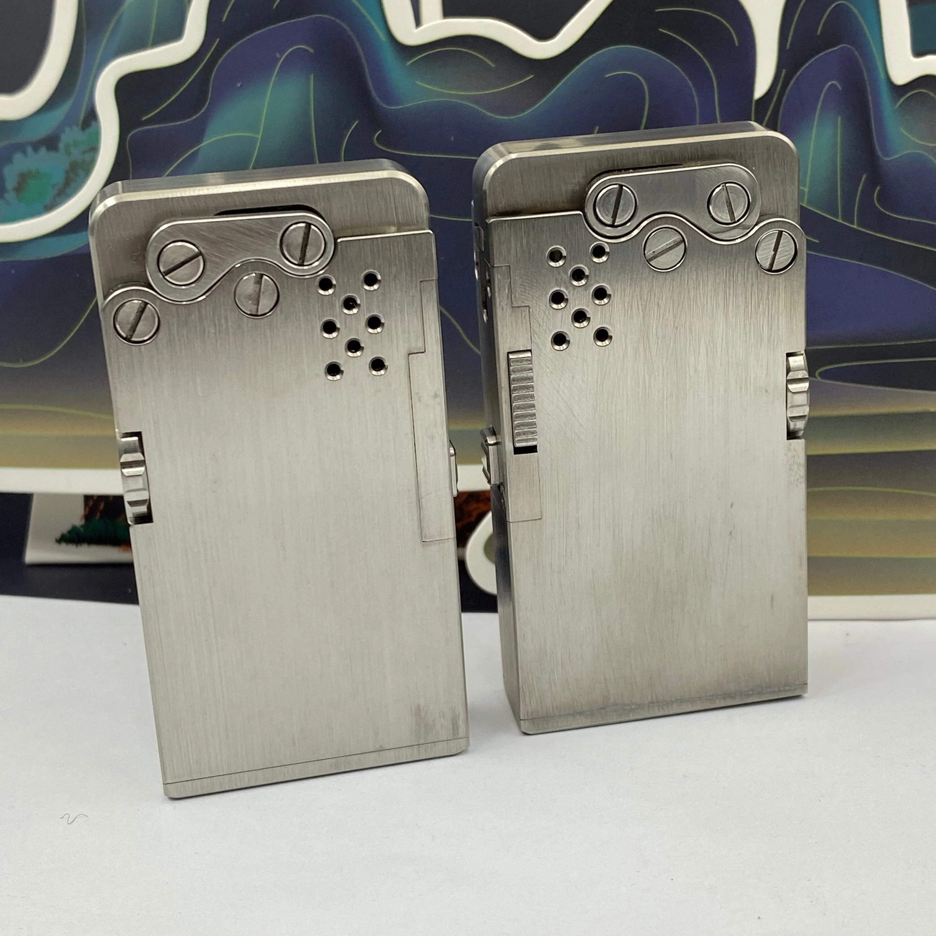 Handmade Mechanical Titanium Automatic Lighter - Image 2