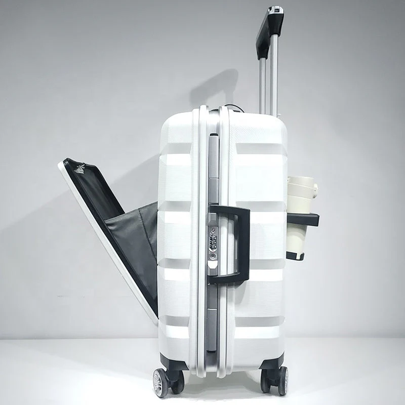 Multifunctional Elegant USB Charging Business Suitcase - Image 2