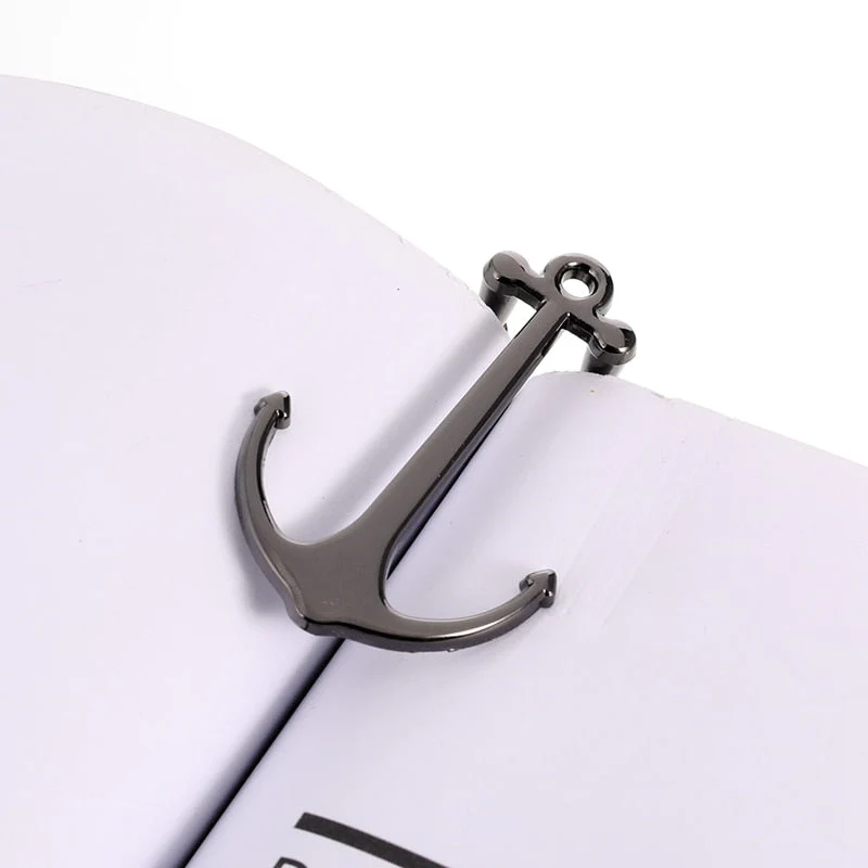 Creative Metal Anchor Bookmark