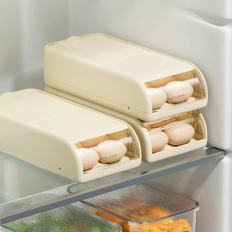Fresh Stack Egg Storage Organizer Box - Image 2