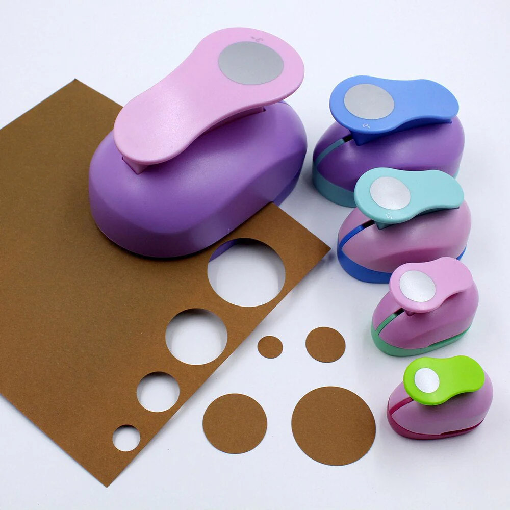 Round Paper Craft Hole Punch Tool - Image 3
