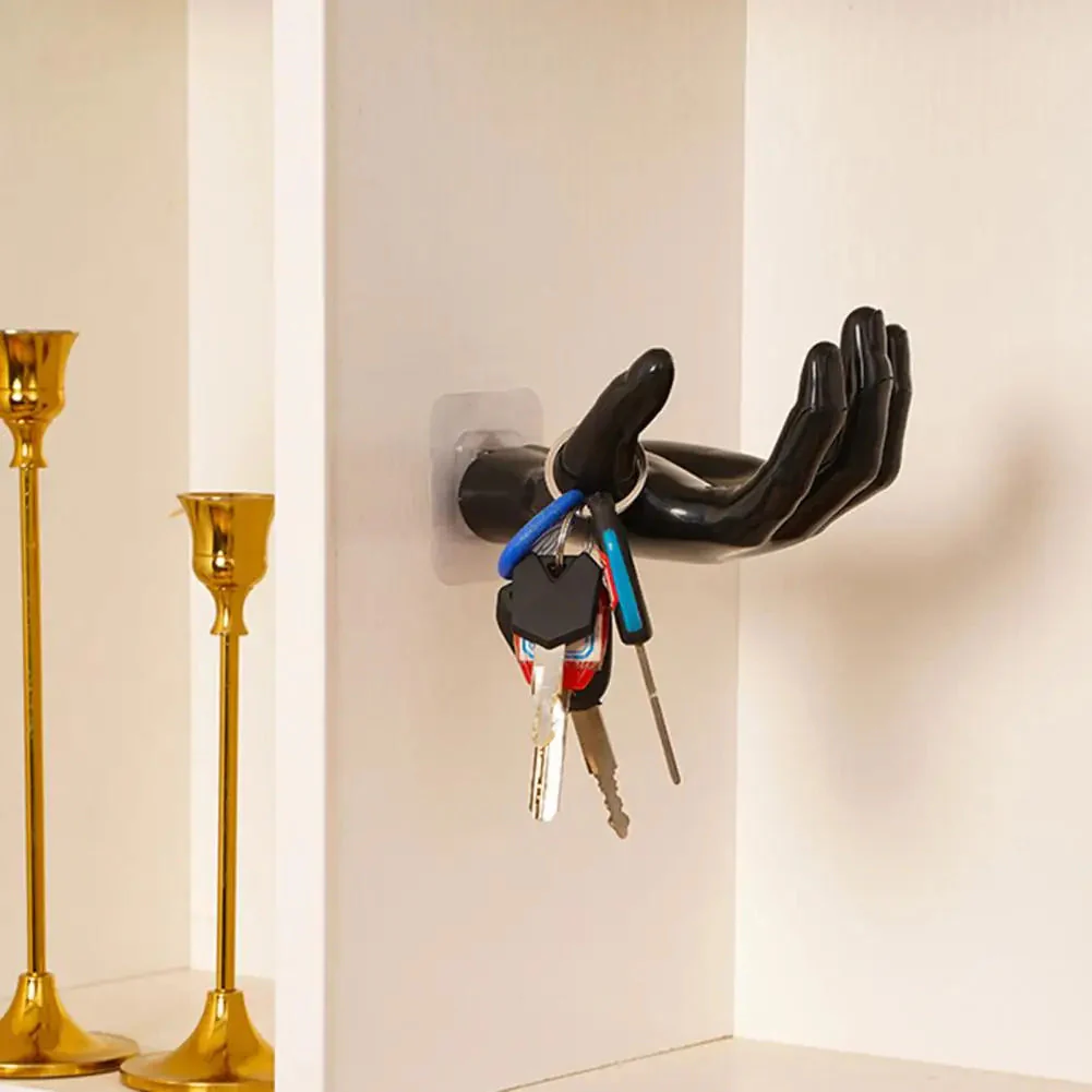 Hand Shape Decorative Resin Storage Hook - Image 2