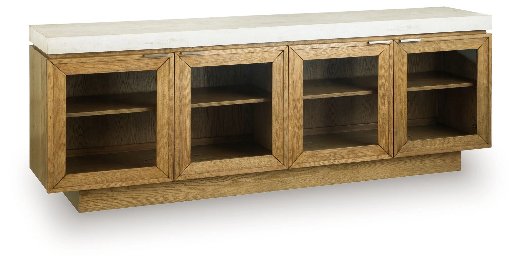 Adanworth – Accent Cabinet – Light Brown / Gray