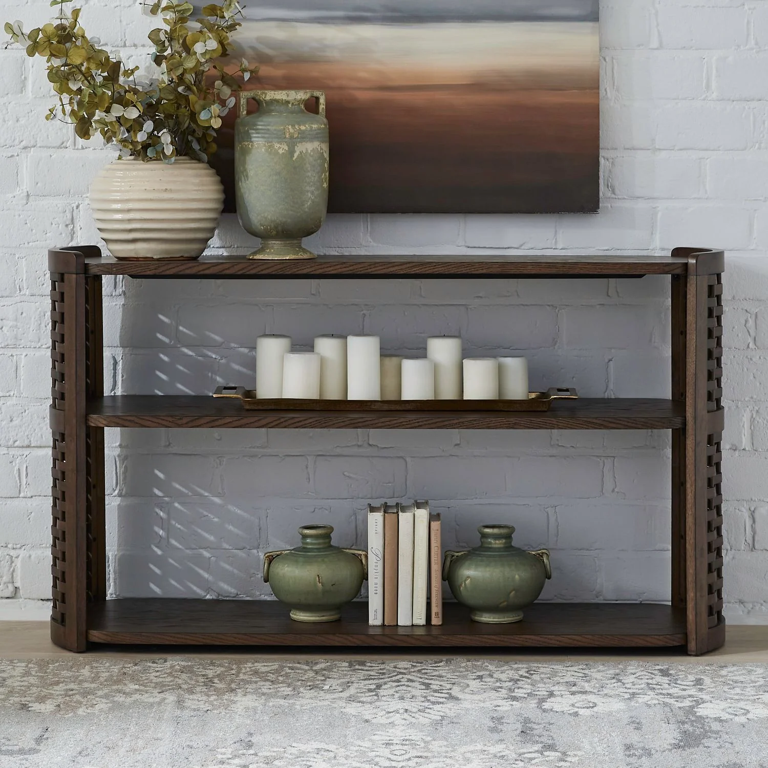 Warren Park – Sofa Table – Coffee Brown