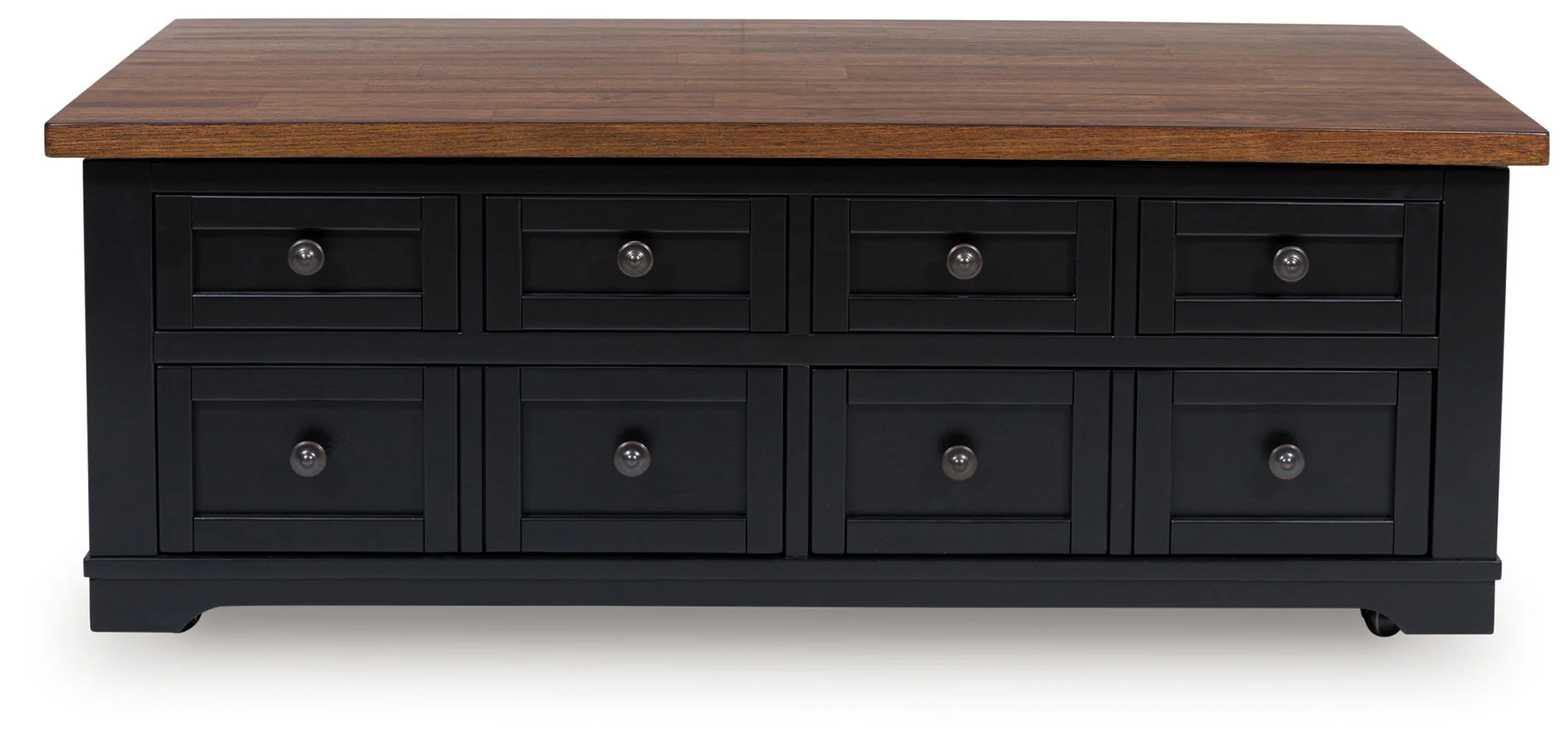 Wildenauer - Lift Top Cocktail Table - Brown / Black - Image 3