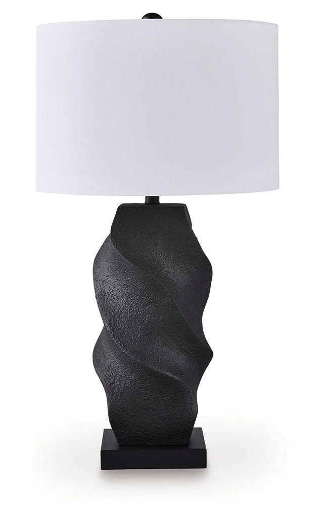 Amillion - Poly Table Lamp - Black - Image 1