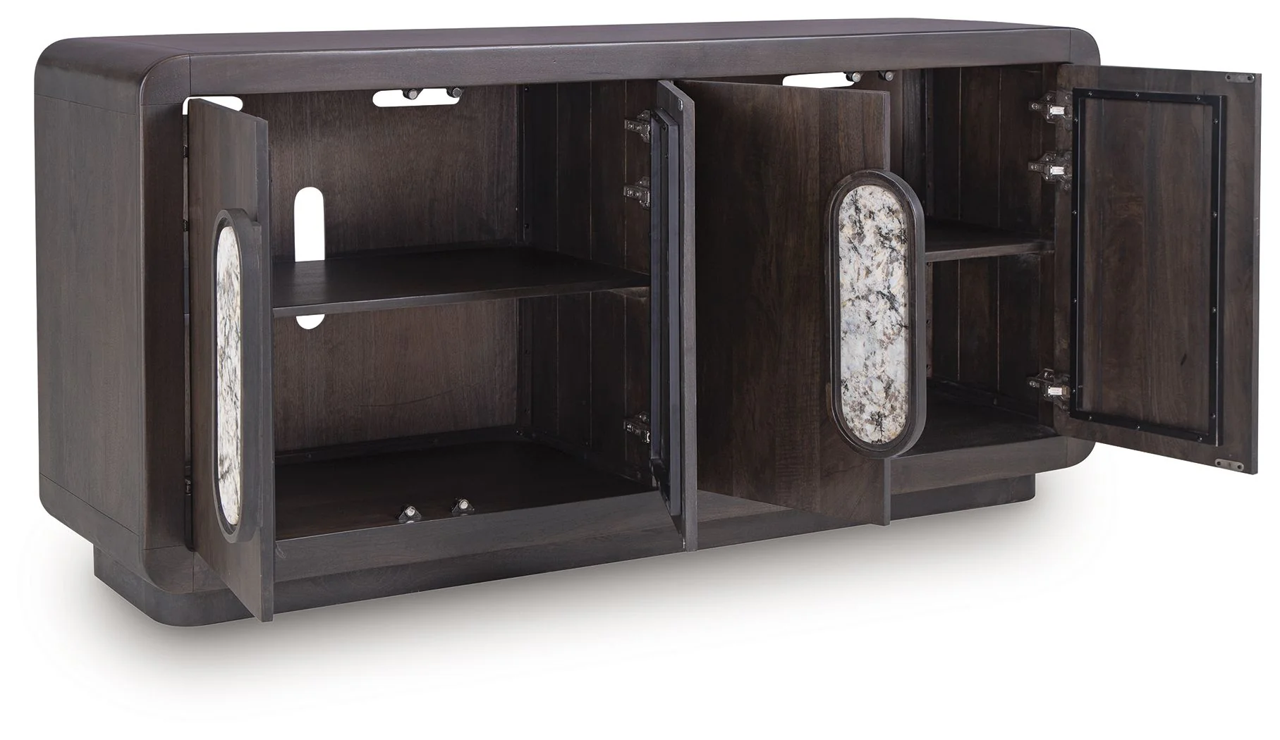 Elliston - Accent Cabinet - Espresso Brown - Image 3
