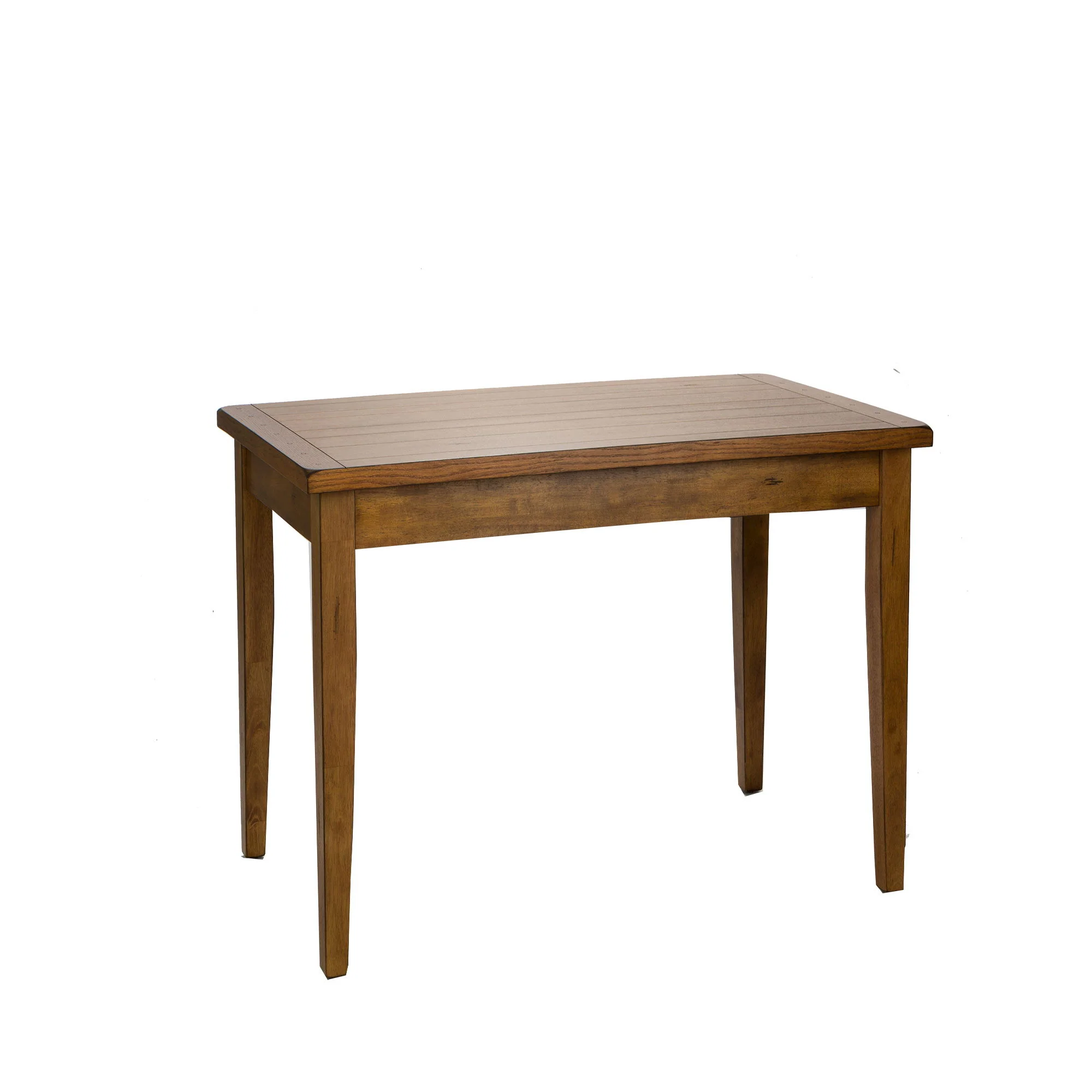 Treasures - Rectangular Leg Dining Table - Rustic Oak - Image 2