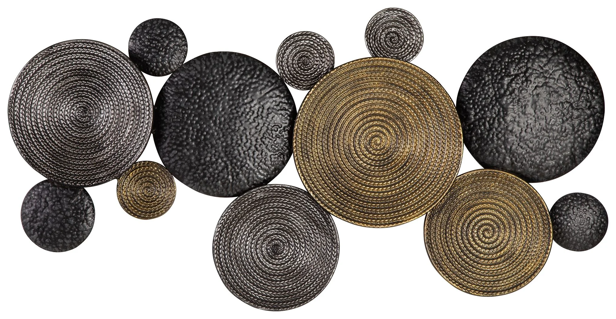 Emsley – Wall Decor – Metallic / Black / Gray