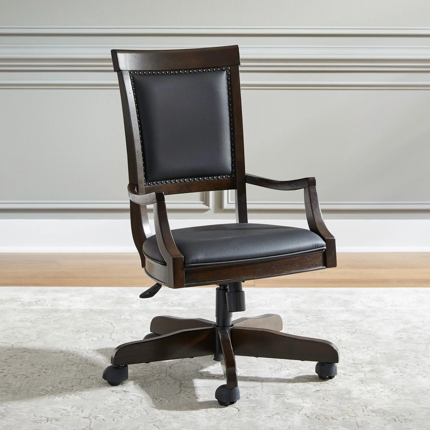Brayton Manor - Jr Executive Desk Chair - Cognac - Image 3