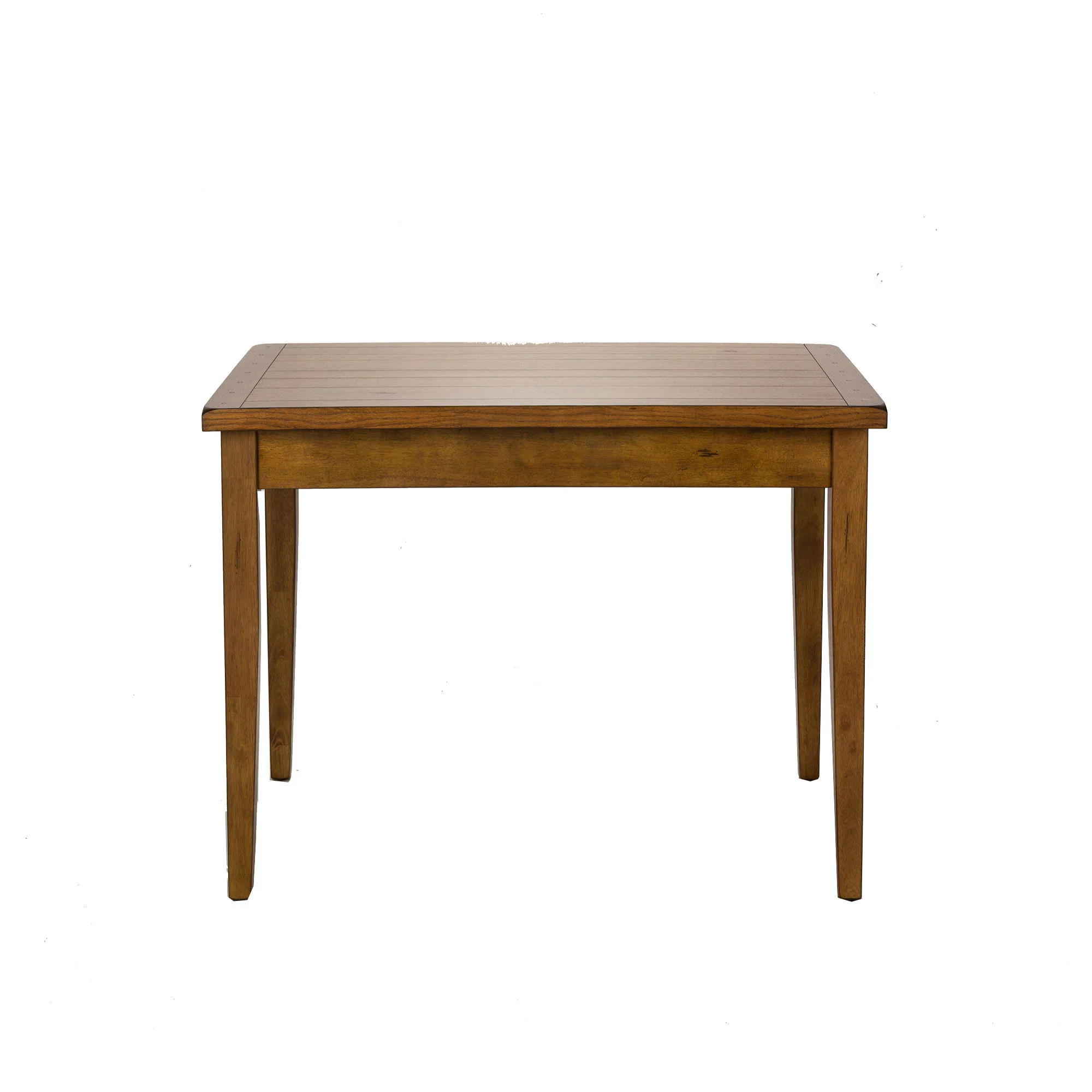 Treasures - Rectangular Leg Dining Table - Rustic Oak - Image 3