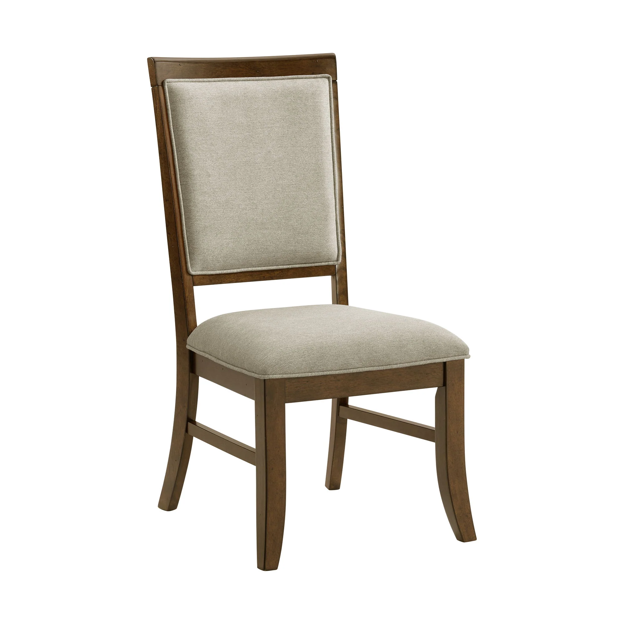 Phillipe - Dining Side Chair With Fabric (Set of 2) - Cherry And Gray - Image 2