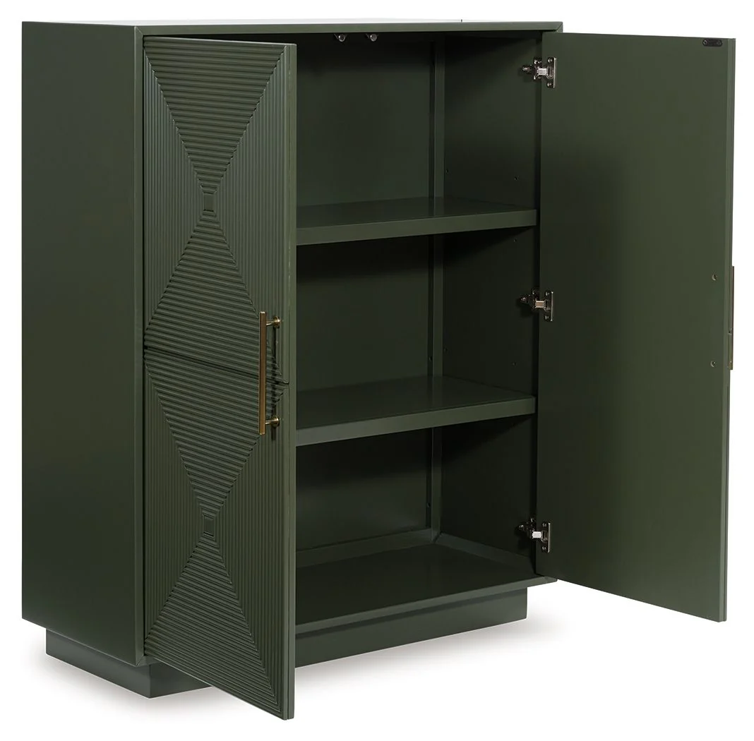 Geirwood - Accent Cabinet - Dark Green - Image 3