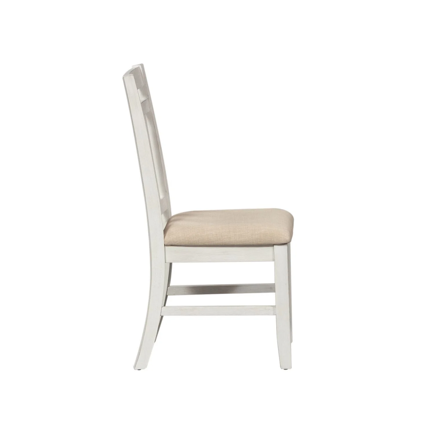 Summerville - Slat Back Side Chair - Soft White Wash / Wirebrushed Gray - Image 2